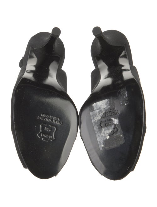 Stuart Weitzman Satin Slingback Pumps