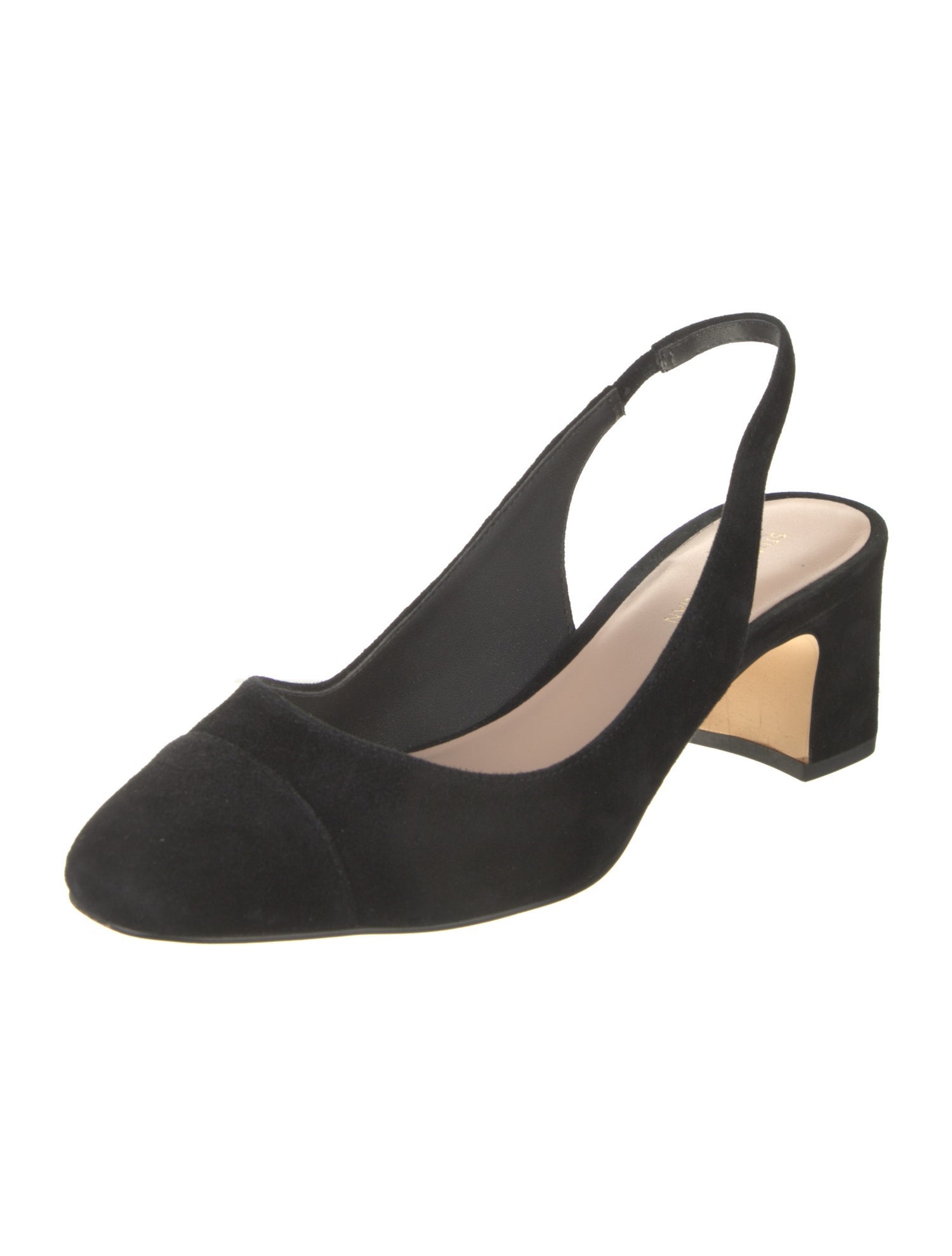 Stuart Weitzman Suede Slingback Pumps