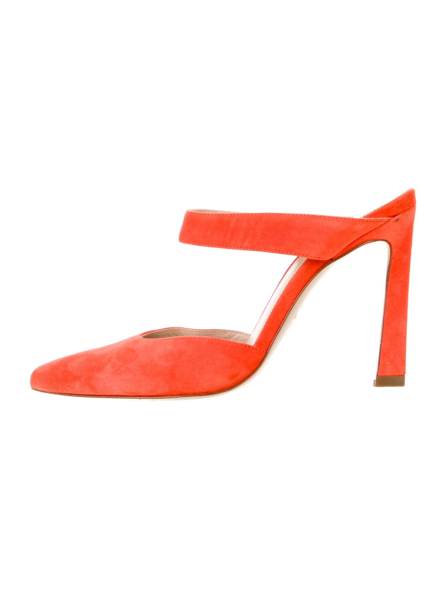 Stuart Weitzman Suede Mules