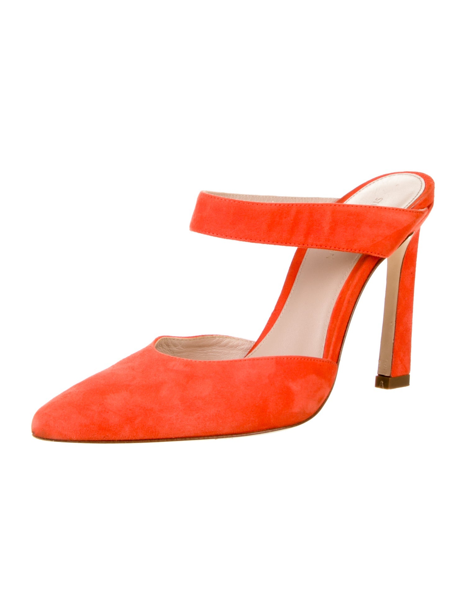 Stuart Weitzman Suede Mules
