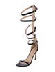 Stuart Weitzman Leather Gladiator Sandals