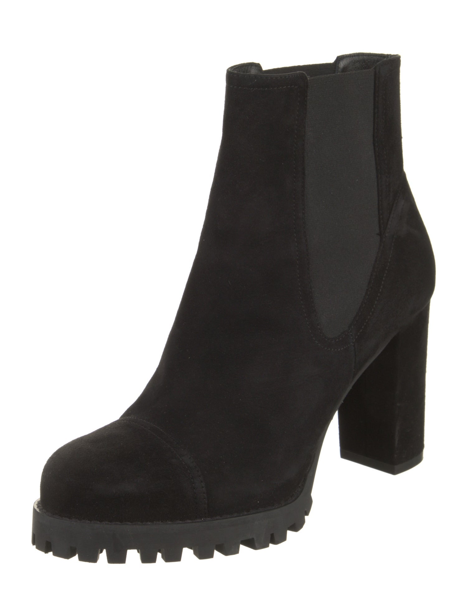 Stuart Weitzman Suede Chelsea Boots