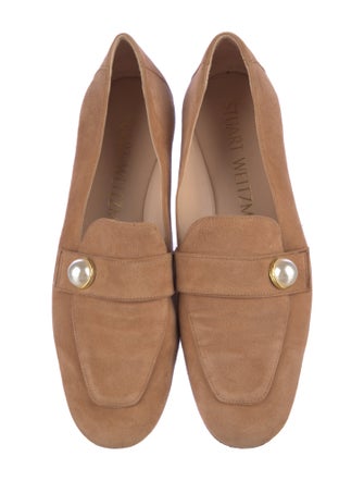 Stuart Weitzman Suede Loafers