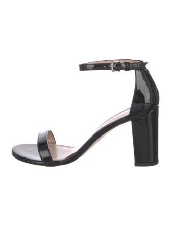 Stuart Weitzman Patent Leather Sandals