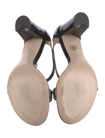 Stuart Weitzman Patent Leather Sandals