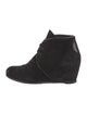 Stuart Weitzman Suede Lace-Up Boots