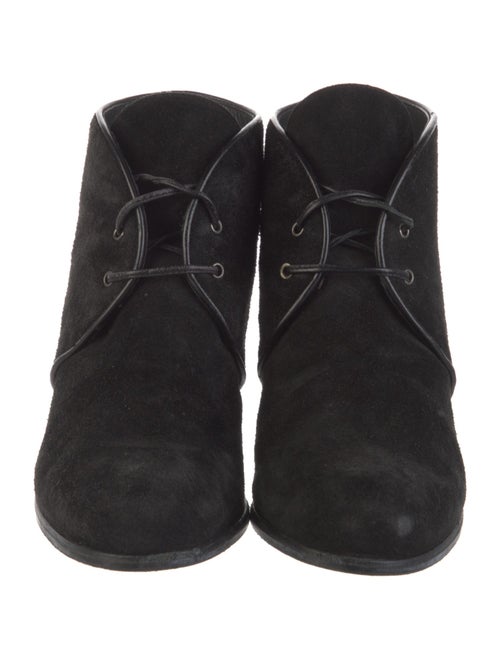 Stuart Weitzman Suede Lace-Up Boots