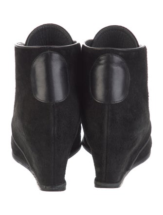 Stuart Weitzman Suede Lace-Up Boots