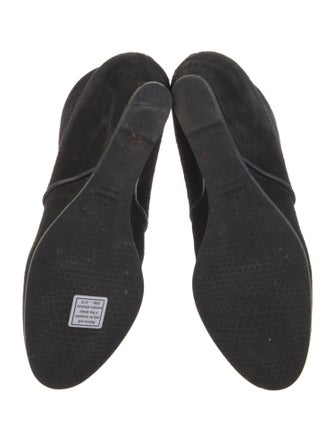 Stuart Weitzman Suede Lace-Up Boots