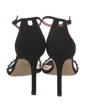 Stuart Weitzman Suede Sandals