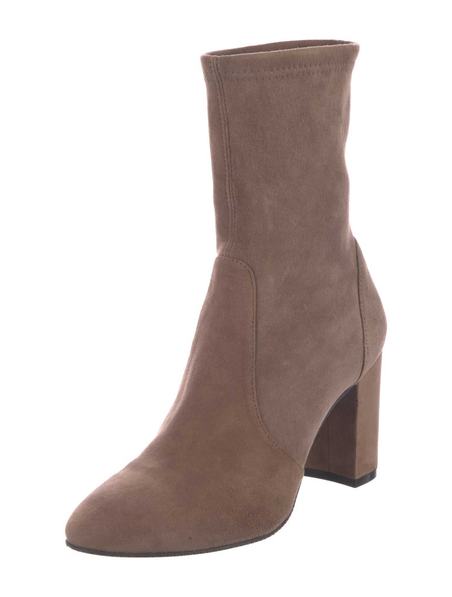 Stuart Weitzman Suede Sock Boots
