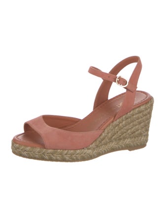 Stuart Weitzman Suede Espadrilles