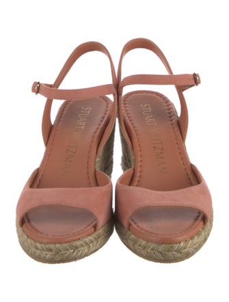 Stuart Weitzman Suede Espadrilles