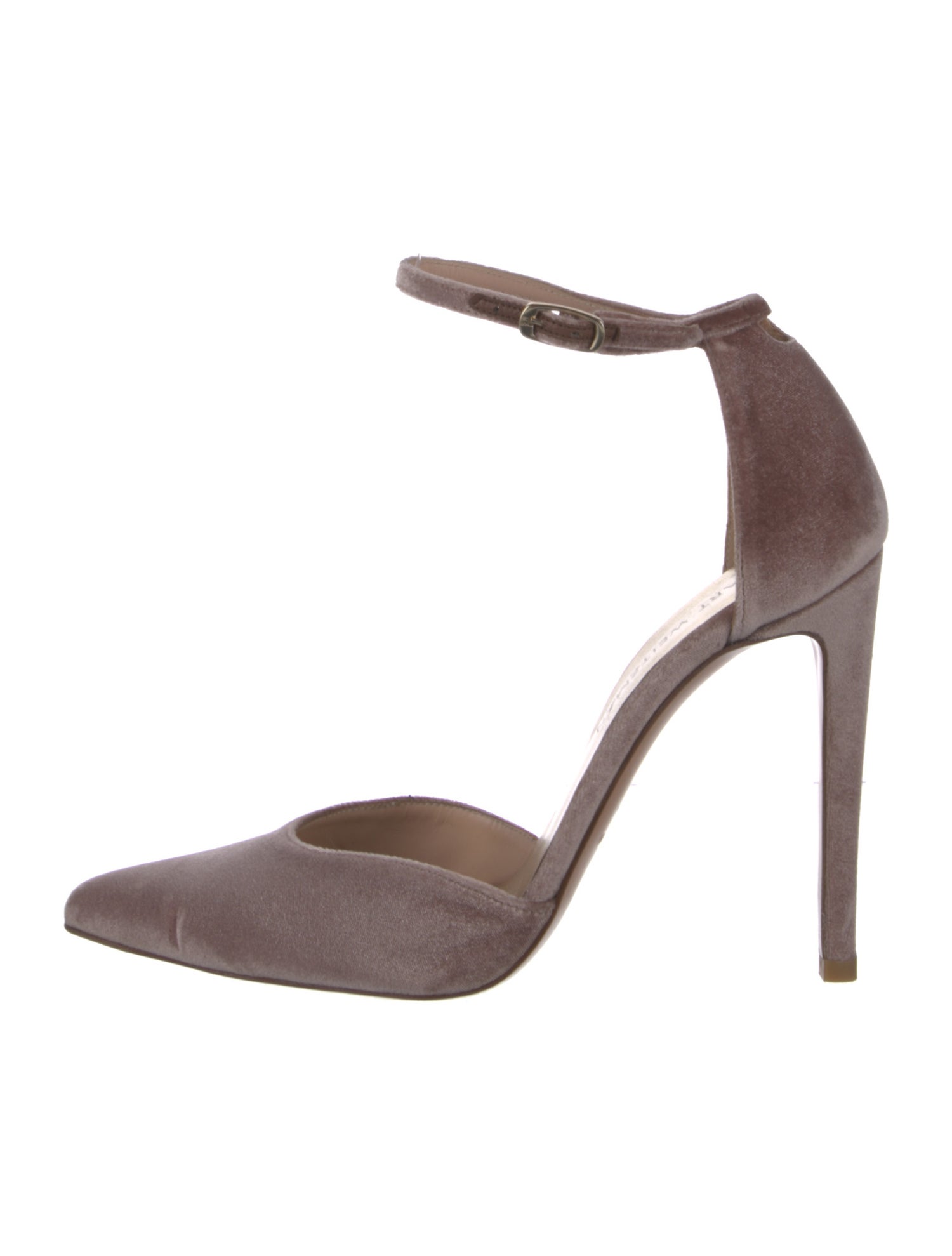 Stuart Weitzman Velvet D'Orsay Pumps