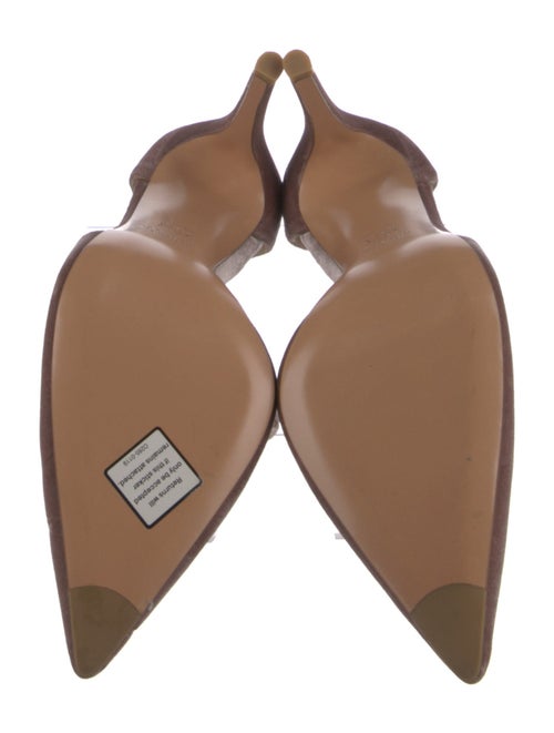 Stuart Weitzman Velvet D'Orsay Pumps