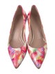 Stuart Weitzman Patent Leather Printed Pumps