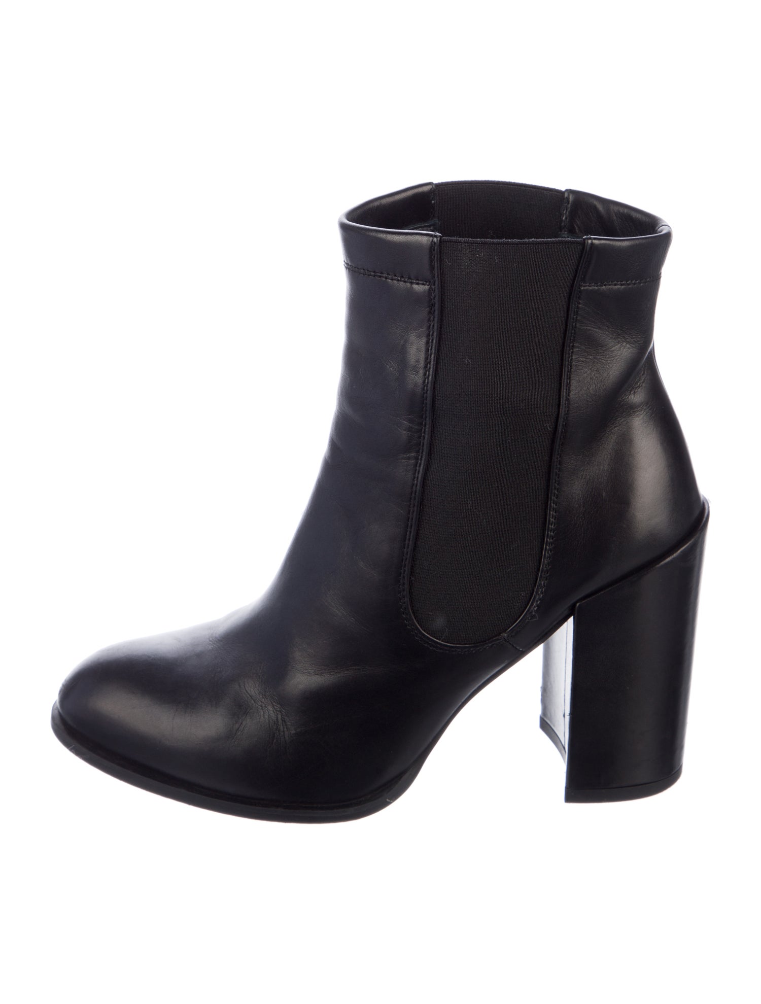 Stuart Weitzman Leather Chelsea Boots