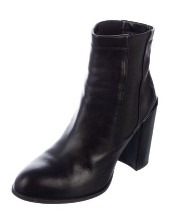 Stuart Weitzman Leather Chelsea Boots