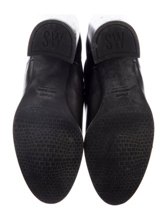 Stuart Weitzman Leather Chelsea Boots