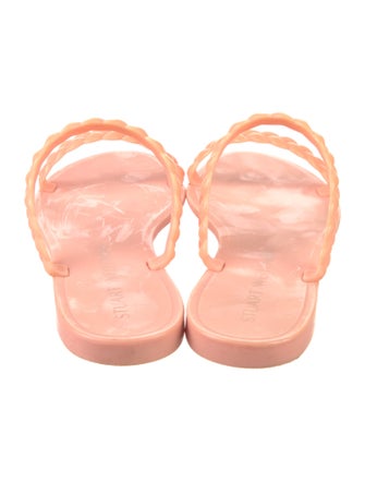Stuart Weitzman Rubber Slides