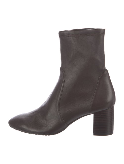 Stuart Weitzman Leather Sock Boots