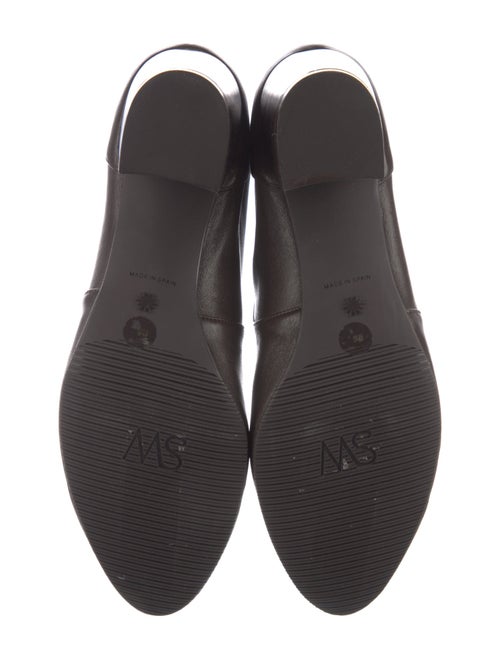 Stuart Weitzman Leather Sock Boots