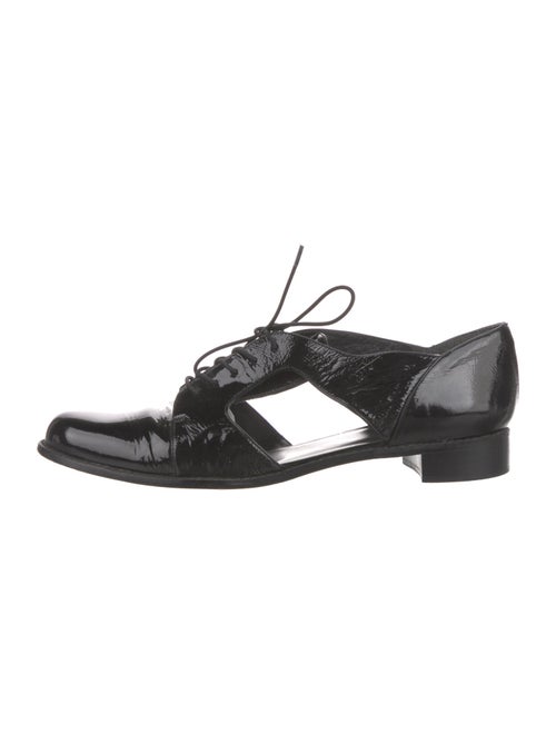 Stuart Weitzman Patent Leather Oxfords