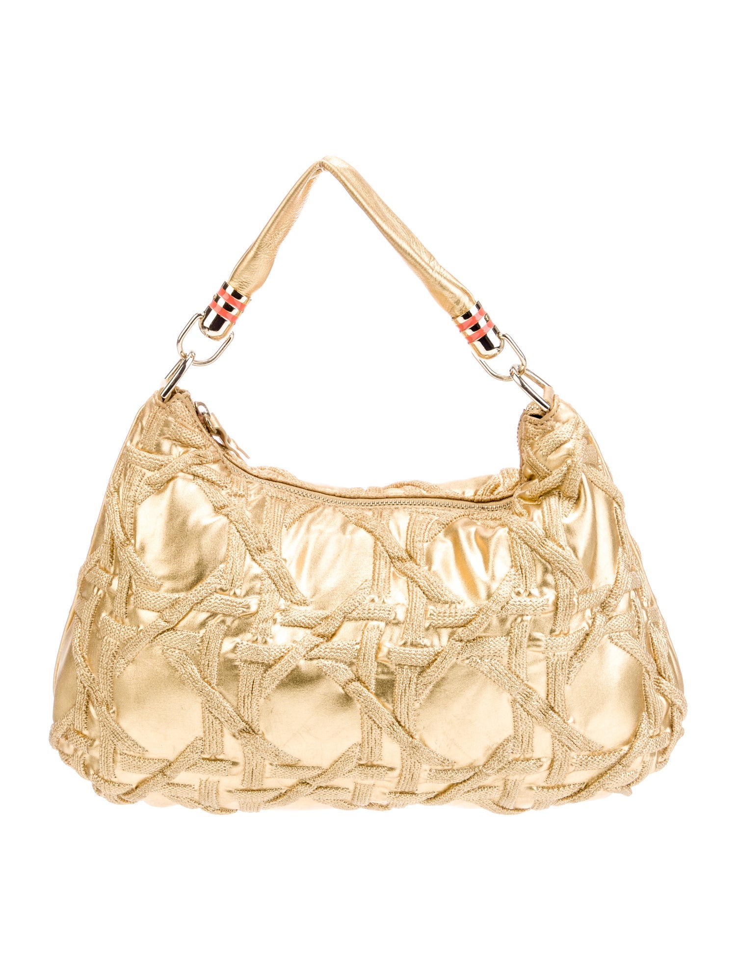 Stuart Weitzman Satin Shoulder Bag