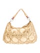 Stuart Weitzman Satin Shoulder Bag
