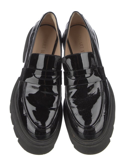 Stuart Weitzman Patent Leather Loafers