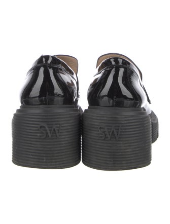 Stuart Weitzman Patent Leather Loafers