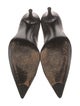 Stuart Weitzman Embossed Leather Animal Print Pumps