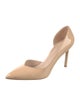 Stuart Weitzman Patent Leather D'Orsay Pumps