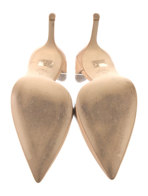 Stuart Weitzman Patent Leather D'Orsay Pumps