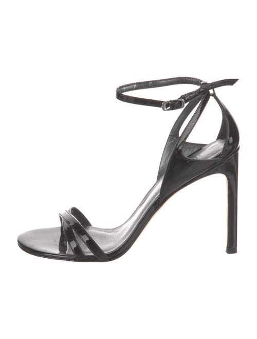 Stuart Weitzman Patent Leather Sandals