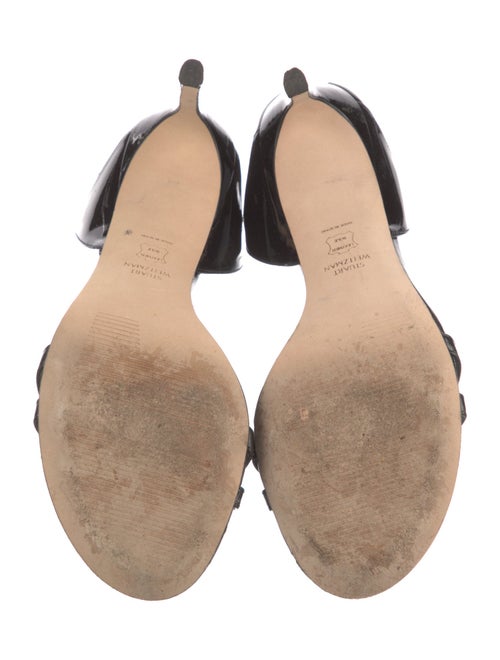 Stuart Weitzman Patent Leather Sandals