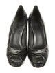 Stuart Weitzman Embossed Leather Animal Print Pumps