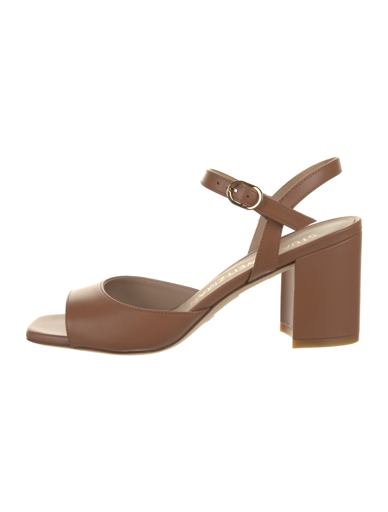Stuart Weitzman Leather Slingback Sandals