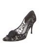 Stuart Weitzman Lace Lace Pattern Pumps