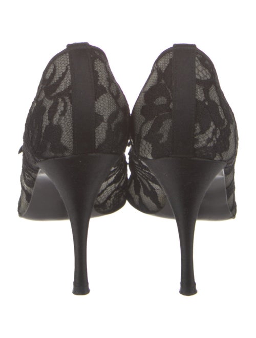 Stuart Weitzman Lace Lace Pattern Pumps