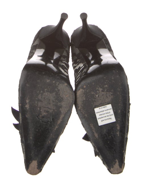 Stuart Weitzman Lace Lace Pattern Pumps