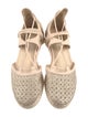 Stuart Weitzman Glitter Glitter Accents Espadrilles