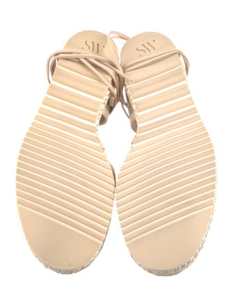 Stuart Weitzman Glitter Glitter Accents Espadrilles
