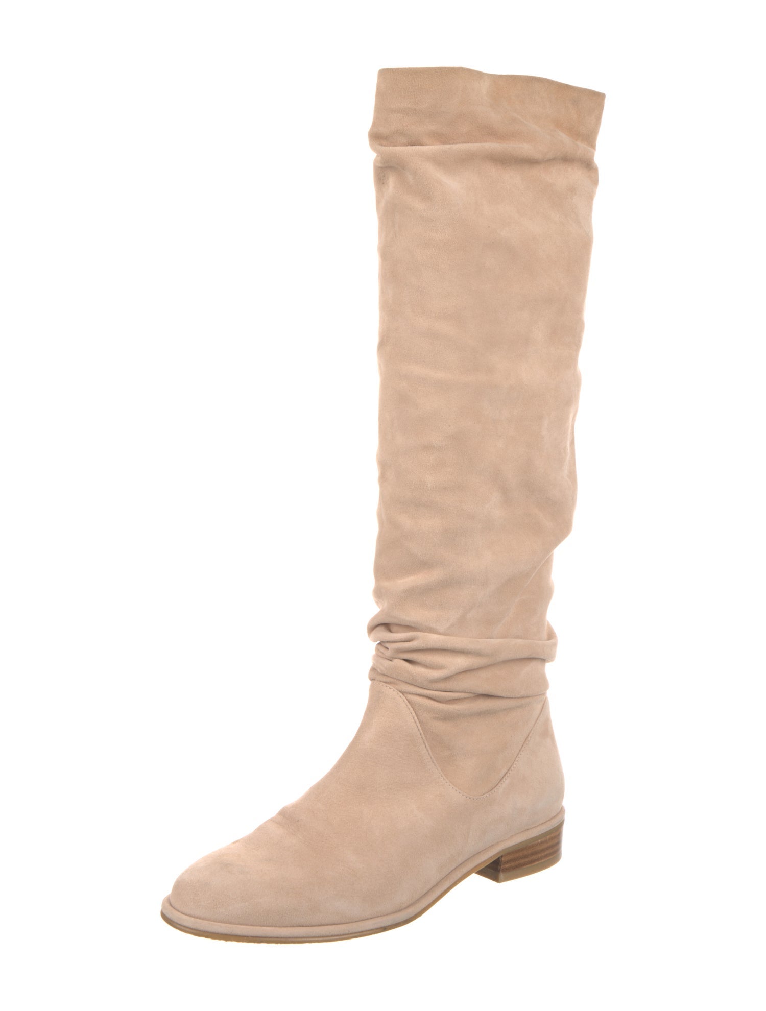 Stuart Weitzman Suede Slouch Boots