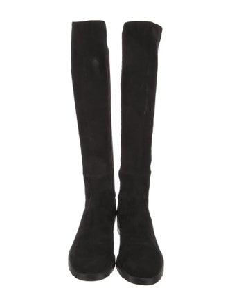 Stuart Weitzman Suede Riding Boots