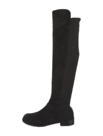 Stuart Weitzman Suede Riding Boots