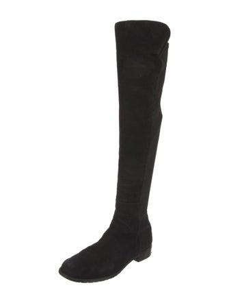 Stuart Weitzman Suede Riding Boots