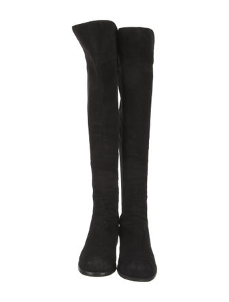 Stuart Weitzman Suede Riding Boots