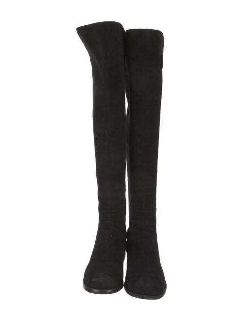 Stuart Weitzman Suede Riding Boots