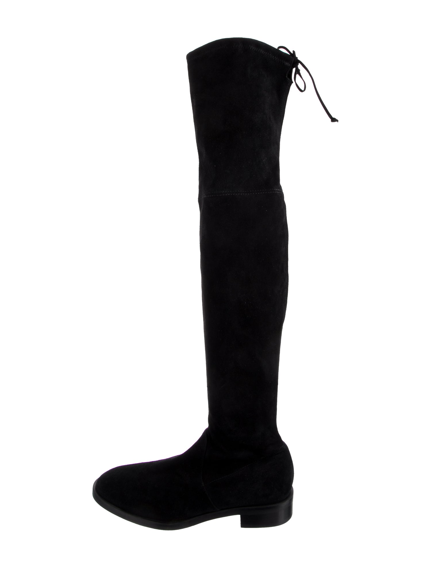 Stuart Weitzman Suede Lace-Up Boots